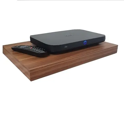 Floating Media Shelves Shelf For DVD SKY BOX TV AV Xbox Wall Mounted Unit Kit • £14.95