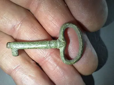 VERY RARE Ancient Medieval Bronze Skeleton Key 14th-16th Century • $47