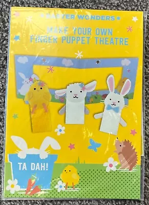 Easter Wonders - Make Your Own Finger Puppet Theatre - Brand New • £2.99