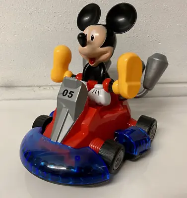Mouse Bump & Go Mickey Car Toy Led Disco Led Lights Music Boys Girls Toys 21cm • £12.99
