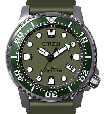 Citizen Eco-Drive Metropolitan Adventure DIVER'S Iso 6425 Diver Watch BN0157-11X • £170.26