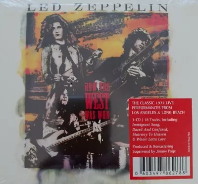 Led Zeppelin How The West Was Won CD New/Sealed Digipack 3 CD Set FP Registered  • $53.99