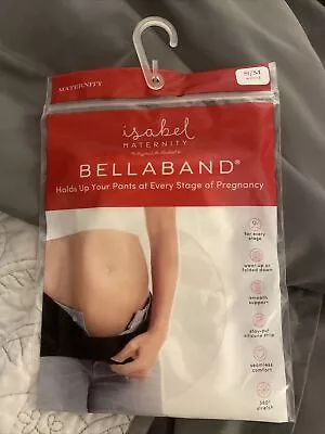 NIP Brand Isabel Maternity Bellaband White Seamless Maternity Band Size S/M • $9.99