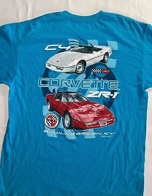 Corvette C4  Zr1 Stingray T-shirt Blue • $10