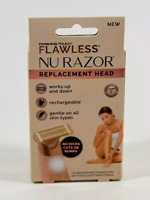 Finishing Touch FLAWLESS Nu Razor REPLACEMENT HEAD 18k Gold Plated SEALED • $13.50