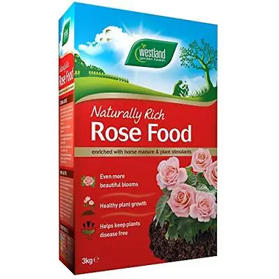 Westland Horse Manure And Plant Stimulant Enriched Rose Food 3 Kg • £12.62