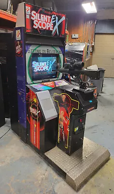 SILENT SCOPE EX Full Size Arcade Shooting Game WORKS GREAT! Be A Sniper! • $1750