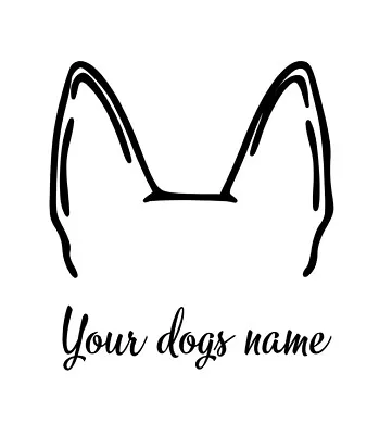 Custom Belgian Malinois Shepherd Dog Vinyl Decal - Pick Your  Font - Color Puppy • $3.99
