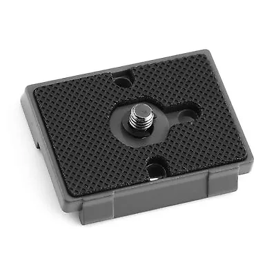 1/4 Screw Hole Quick Release Plate Camera Fit Plate Compatible For Manfrotto • £5.92