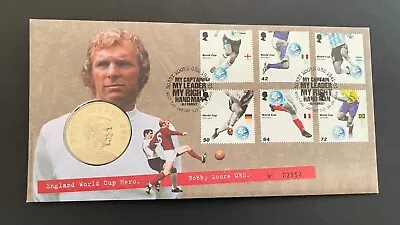 Coin Cover 2006 - Bobby Moore OBE With Medallion Included. • £8.50