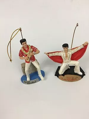 Elvis Presley Blue Hawaii 2002 And Live In Las Vegas Ornament 4  High 2003  • $12.95