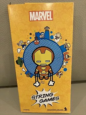 $9.75 • Buy Marvel Iron Man String Games & Shoe Shields Singapore Airlines Children Activity