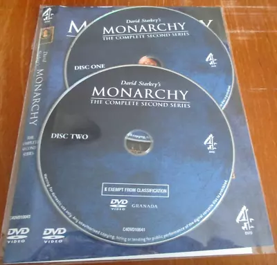 David Starkey's Monarchy: Complete Series 2 DVD (2006) David Starkey Cert E • £2.50