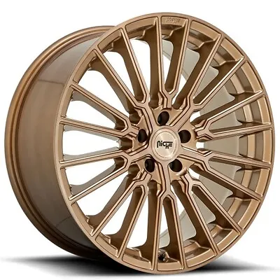 20x9  Niche Wheels M264 Premio Platinum Bronze With Brushed Bronze Tint (4pcs) • $1388
