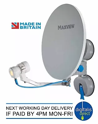 Maxview Remora 40 Suction Mounted Portable Sky Satellite TV Dish Kit • £118.90