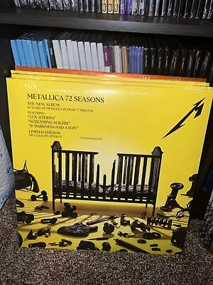 Metallica 72 Seasons Vinyl Yellow Splatter 2XLP MET Club Exclusive Limited Edtn • $299.99