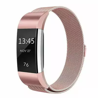 Replacement Band FitBit Charge2 Loop Wristband Strap Small/Large Metal Stainl... • $13.57