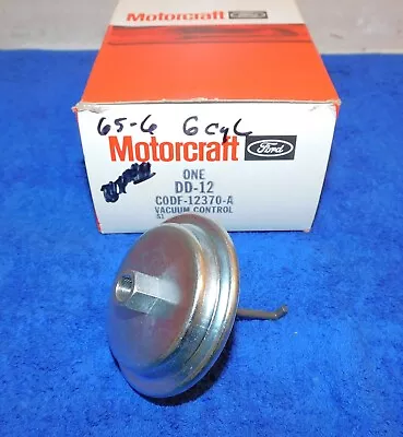 $89 • Buy 60-67 Ford Mustang Mercury NOS 144 170 200 DISTRIBUTOR VACUUM ADVANCE DIAPHRAGM