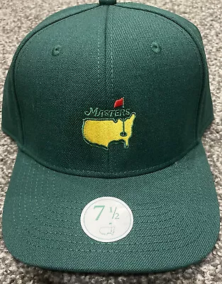 Masters Fitted Golf Hat 7 1/2 Crows Nest Wool Brand New With Tags Authentic • $71.39