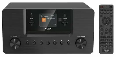 Bush All-In-One Bluetooth CD DAB+ Micro System - Black 7630497 • £79.99