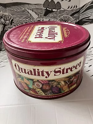 £9.99 • Buy Large Vintage Mackintosh’s Quality Street Tin