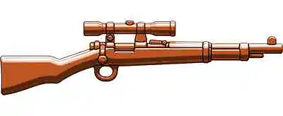 Kar98 Sniper Rifle Custom WW2 German Compatible W/toy Brick Minifigures • $1.71