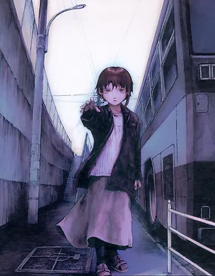 0540 Serial Experiments Lain   JAPANESE ANIME A3 A4 POSTER ART PRINT • £6.99