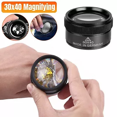 30x Jewelry Magnifier Optical Eye Loop Pocket Magnifying Glass For Jeweler Watch • $8.98