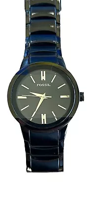 FOSSIL FS-4226 ARKITEKT Wristwatch W/ 2 Diamonds Men's. 250701 • $10