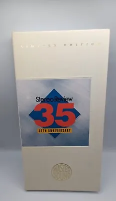 Stereo Review. 35th Anniversary Sony MasterSound Gold Disc #CSK-5033 (Sealed) • $40