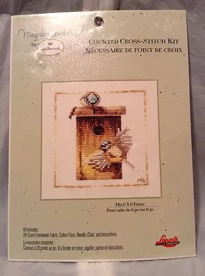 MARJOLEIN BASTIN COUNTED CROSS STITCH KIT Bird On Birdhouse New • $29.99