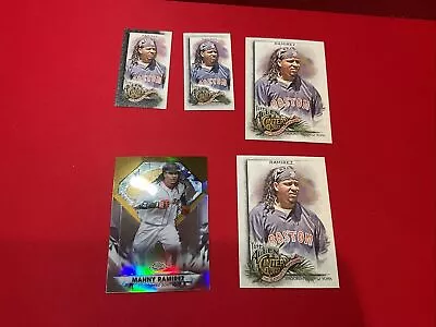 Manny Ramirez (5 Cards) Trading Card Lot • $2.99