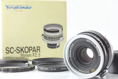 [Near MINT] Voigtlander SC SKOPAR 35mm F2.5 For NIKON S Mount From JAPAN • $379.99