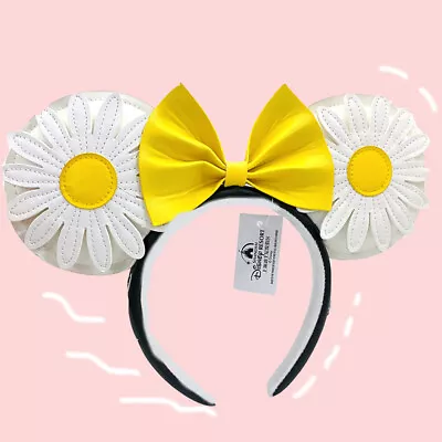 Loungefly Minnie Mouse Ears Sunflowers Disney- Headband Party Sunny Hairband • $18.32