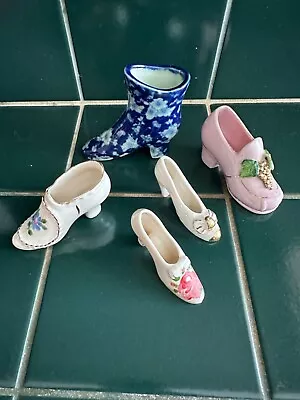 Vintage Porcelain Shoe Collection • $10.95