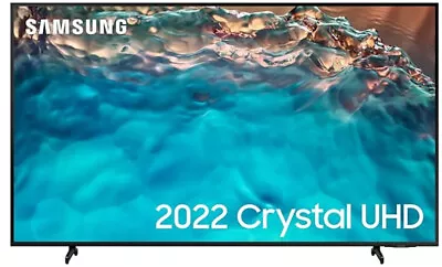 Samsung 65 Inch BU8000 UHD Crystal 4K Smart TV (2022) Airslim Design With Alexa  • £350