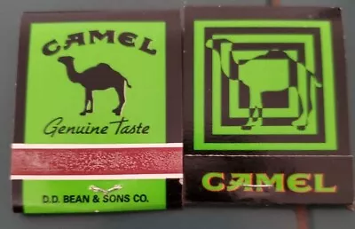 Camel Genuine Taste Cigarettes Vintage Matchbooks Full Unstruck 1997 Vintage  • $14.99