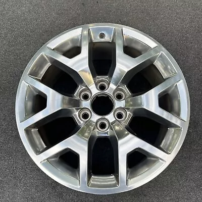 Single 20 Inch Wheel Chevy Tahoe Suburban Sierra 2015-2020 Oem Polished 5698 • $269.90