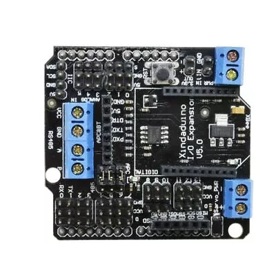 Xbee/Bluetooth/SRS485 RS485/APC220 I/O Sensor Expansion Shield V5.0 • $9.49