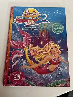 Barbie In A Mermaid Tale 2: Panorama Sticker Storybook By Elise Allen. Excellent • $10.62