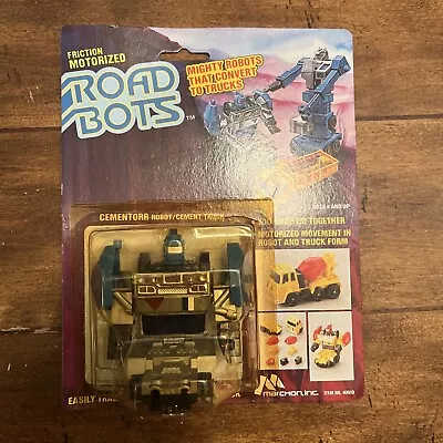 1984 Road Bots Cementorr Robot Truck Motorized.  MarchonInc • $39.95