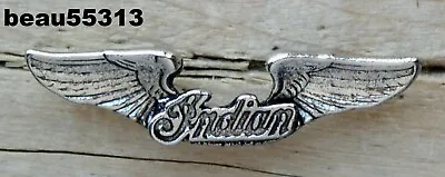 ⭐indian Motorcycle Wing Jacket Vest Hat Pin  • $8.59