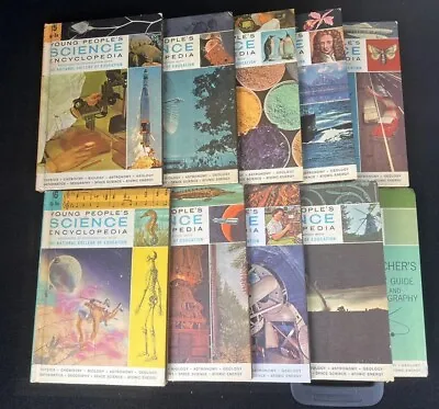 1966 Young Peoples SCIENCE Encyclopedia COMPLETE SET National College Education • £23.32