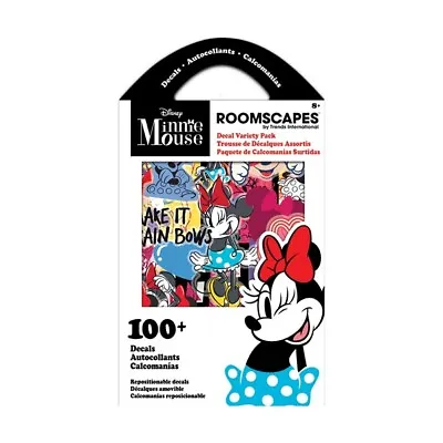 Disney Minnie Mouse Decal Value Pack 100 Unique Repositionable Decorate Anything • $12.99