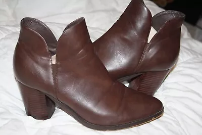 I Love Billy Ladies Brown Tramble- Il Side Zippered Boots. Euro Sz : 39 Freepost • $30