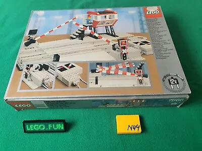 £244.37 • Buy LEGO® 12V 7866 Railway Crossing + Original Packaging + OBA Railway/level Crossing Box Train N44