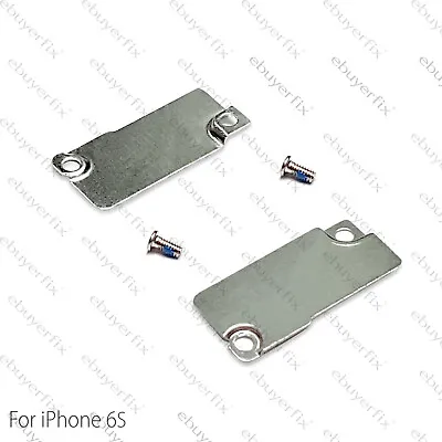 IPhone 6S 4.7  Battery Power Connector Metal Bracket Shield Cover Plate & Screws • £2.75