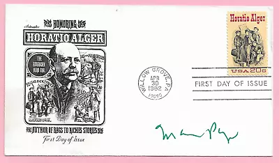 Mario Puzo  Godfather  Autographed First Day Cover '82 & COMMEMORATIVE!! LOOK!! • $80