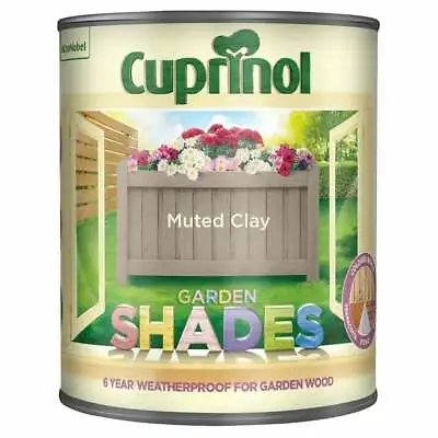 Cuprinol Garden Shades Paint - Furniture Sheds Fences - All Colours 1L -2.5L -5L • £13.99