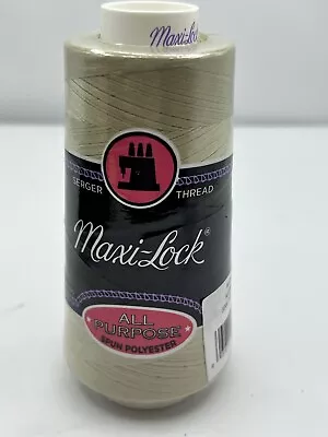 Maxi-Lock Serger Thread 3000 YD Khaki Polyester All-purpose • $5